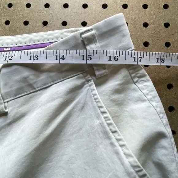 Hiltl Ultimate Trouser Khaki Chino Pants Macedonia Beige 34x33.5 Men EUC $395